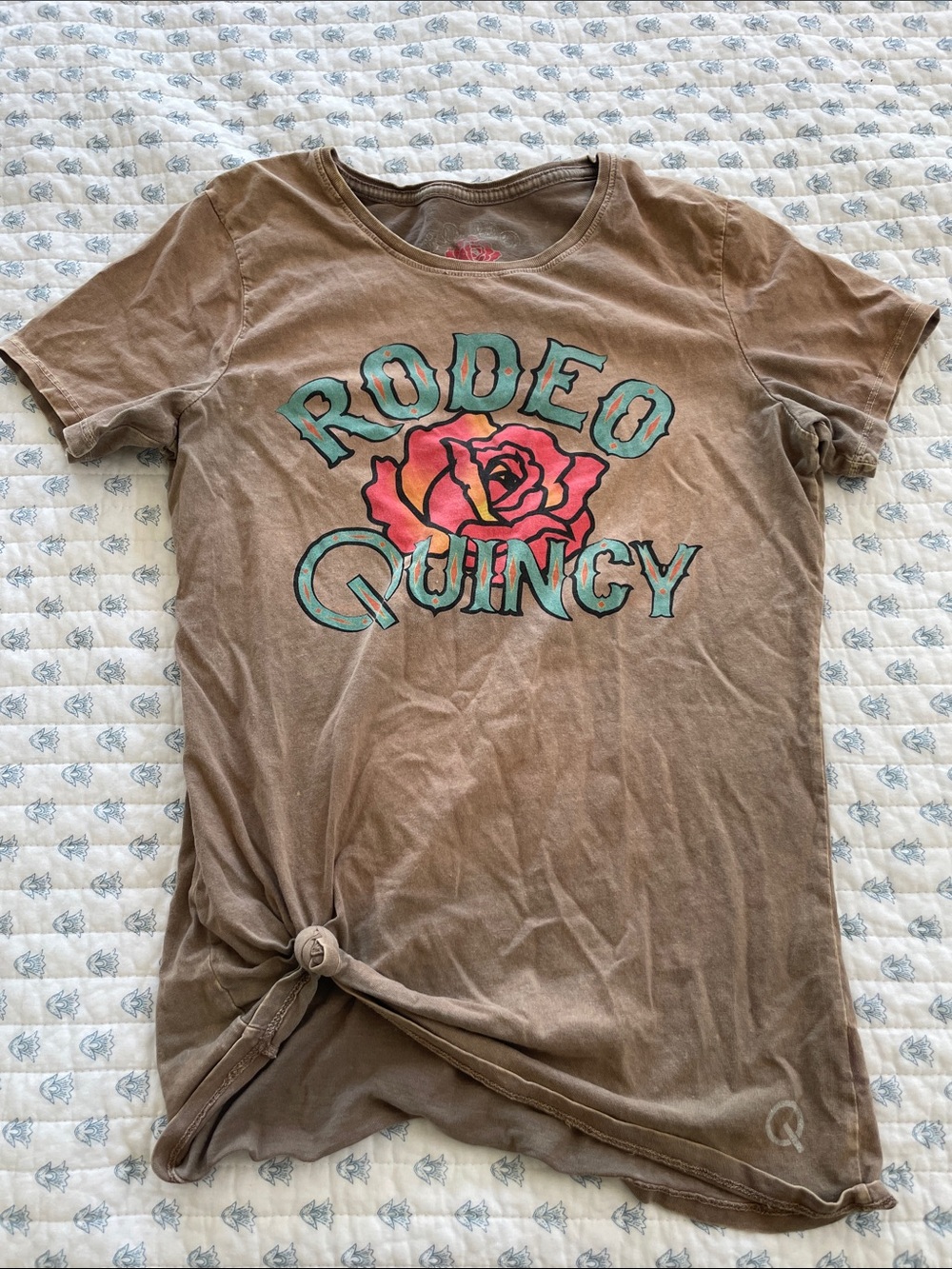 Rodeo Quincy Brown Graphic Short Sleeve Tee